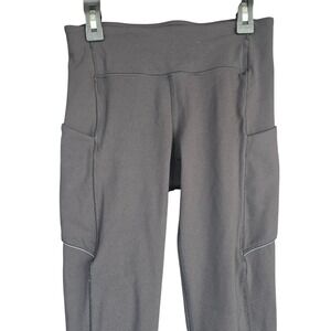 Lululemon Black High Rise Side Pocket Leggings Size 4 Athletic Yoga Workout